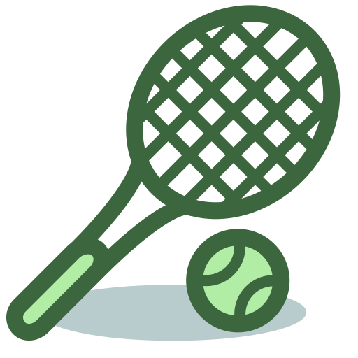 Tennis svg vector icon