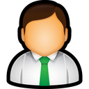 administrator, executive, manager, user icon