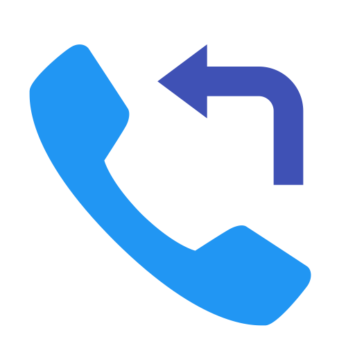Callback svg vector icon