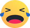 cry, emoji, emot, emotion, expression, reaction, tears svg vector icon