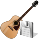 guitar,save,instrument icon
