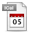 file,ical icon