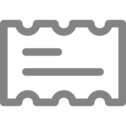 Coupon svg vector icon