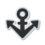 anchor, sticker icon