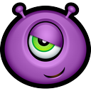 alien, avatar, emot, monster, monsters, smile, smiley face icon