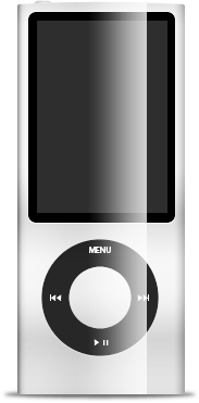 ipod,nano,white icon