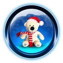 bear, christmas icon