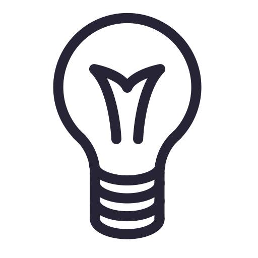 Bulb svg vector icon