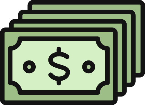 Money svg vector icon