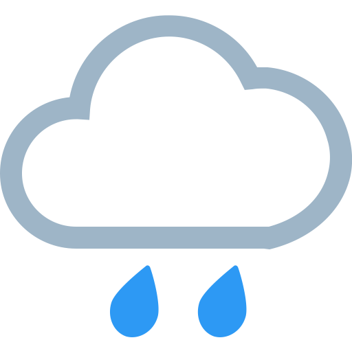 Moderate Rain svg vector icon