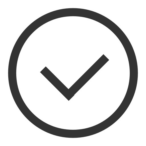 Yes svg vector icon