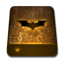 bat,drive,texture,orange icon