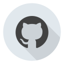 github, social svg vector icon