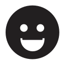 emoji, emotion, grinning, smiley svg vector icon