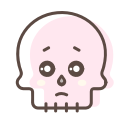 avatar, character, halloween, skeleton, skull svg vector icon