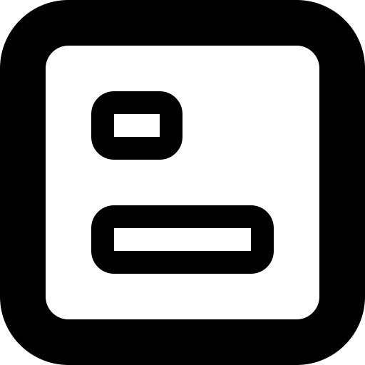 Align Left Edges svg vector icon