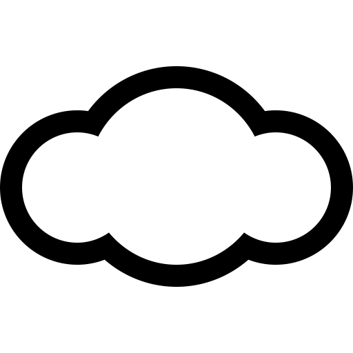 Cloud svg vector icon