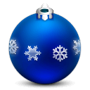 christmas, flakes, ornament, with icon