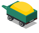 back, farm, rural, trailer, vehicle svg vector icon