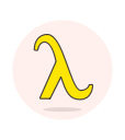 lambda, sign svg vector icon