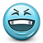 emot, evil, evil laugh, laughing, smiley, smiley face icon