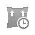 send,box,clock icon