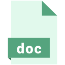 doc, document, extension, file, format svg vector icon