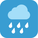 rain, rainy, weather svg vector icon
