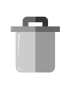 bin, garbage, garbage man, recycle, recycling, tin garbage, trash svg vector icon