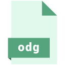 file, format, odg svg vector icon