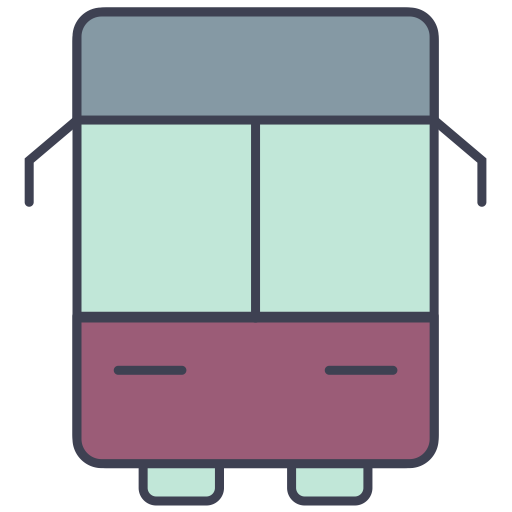 Bus svg vector icon