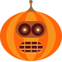 bander, halloween, jack-o-lantern, pumpkin icon