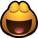 avatar, brown, happy, monster, monsters, yellow icon