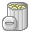 trash,open,recycle bin icon