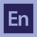 adobe, encore, logo icon