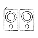 audio, music, mute, sound, speaker, up, volume svg vector icon