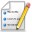 edit, list icon