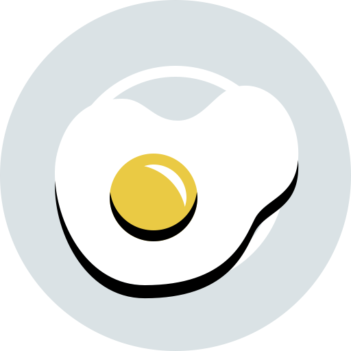 Plate Egg svg vector icon
