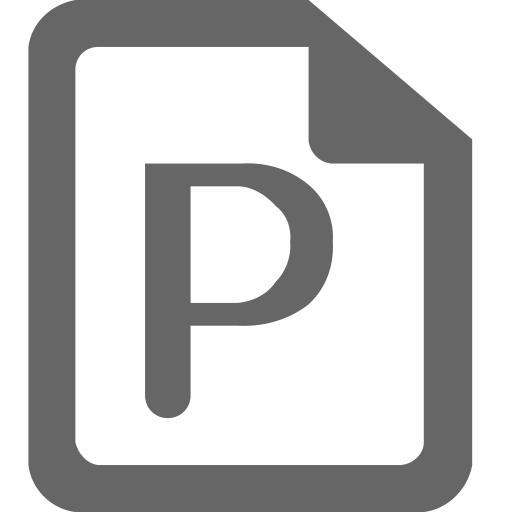 Ppt svg vector icon