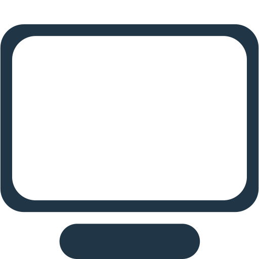 Television svg vector icon