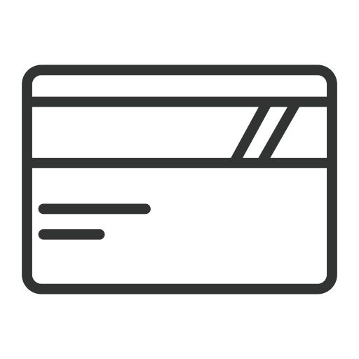 Bank Card svg vector icon