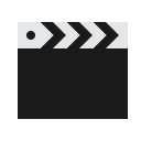google, media, multimedia, player, video svg vector icon