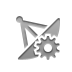 satellite,dish,gear icon