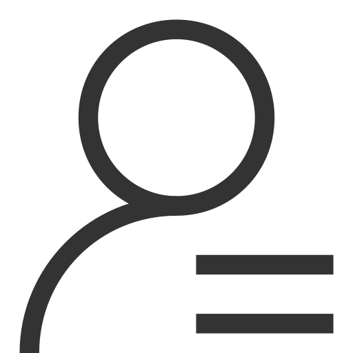 User Editor svg vector icon