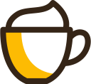 beverage, cafe, cappuccino, coffee, cream, cup, drink svg vector icon