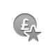 coin,pound,star icon