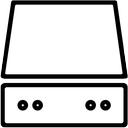 drive, hard, multimedia, storage icon