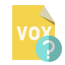 file,format,vox,help icon