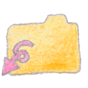 folder,yellow,downloads icon
