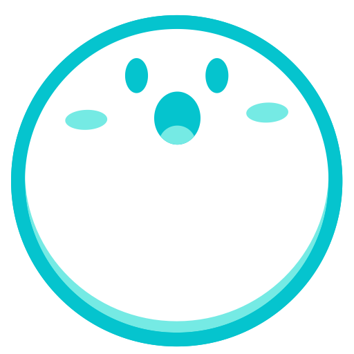 Surprised svg vector icon